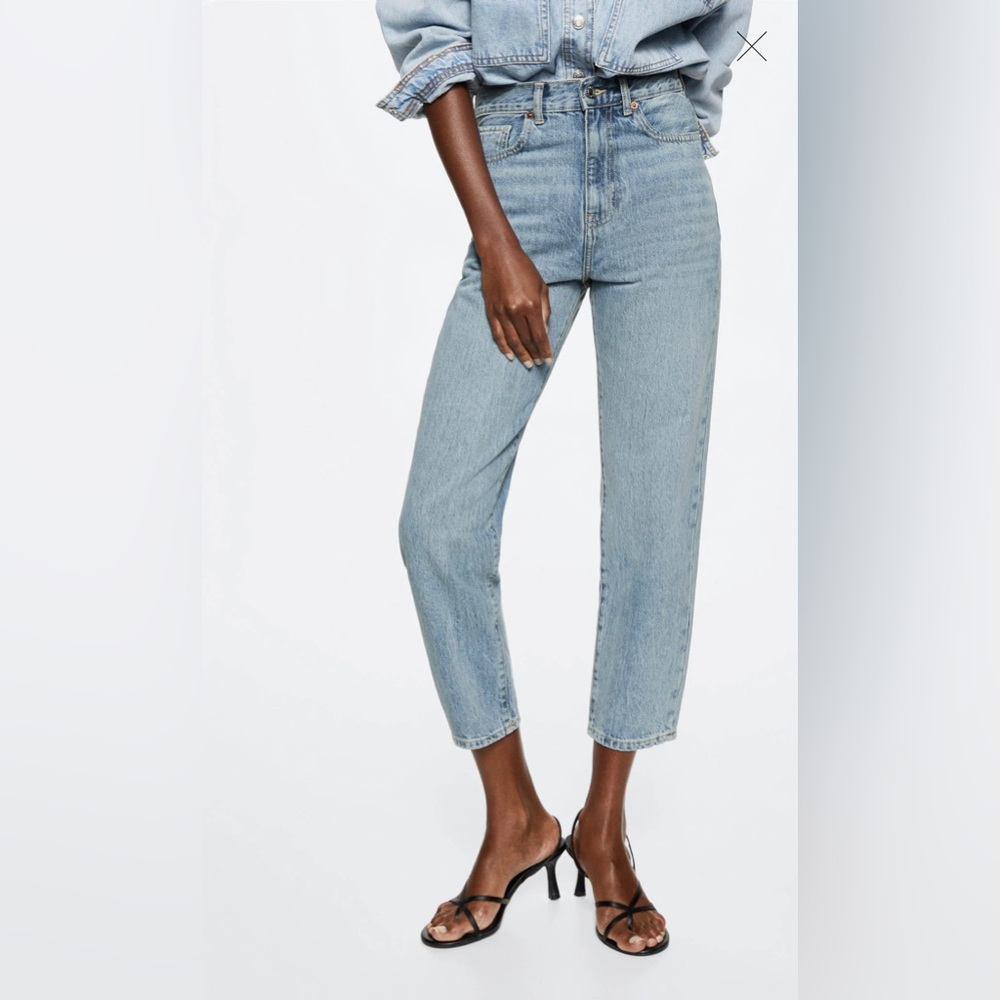 MANGO Mom high-waist jeans ( 10)